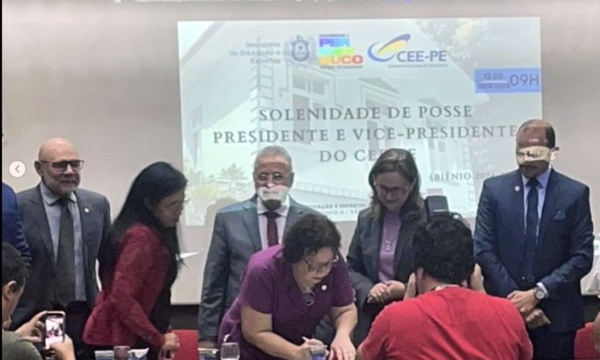 Solenidade de Posse da nova mesa Diretora do Conselho Estadual de Educação de Pernambuco